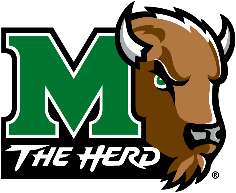 Marshall Thundering Herd 2001-Pres Alternate Logo v6 diy fabric transfer